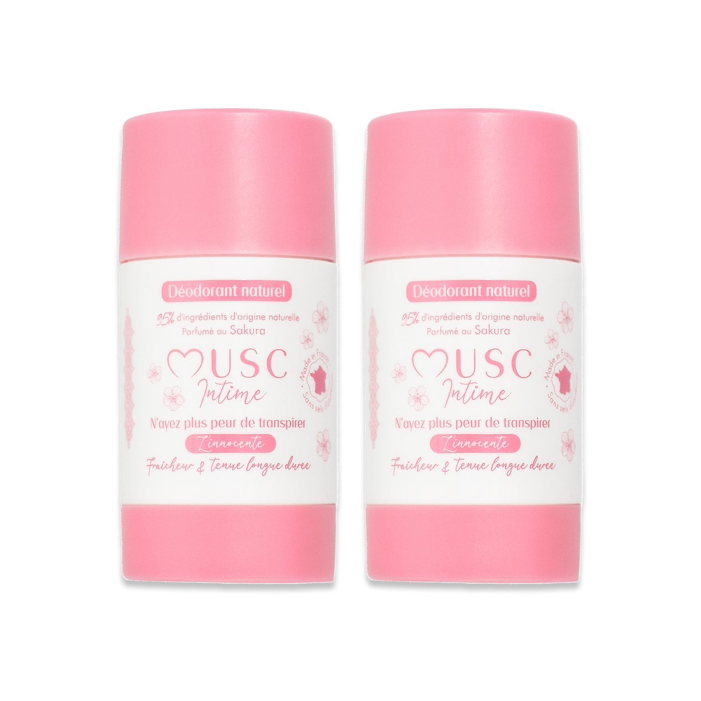 Déodorant Naturel au Sakura - L'Innocente