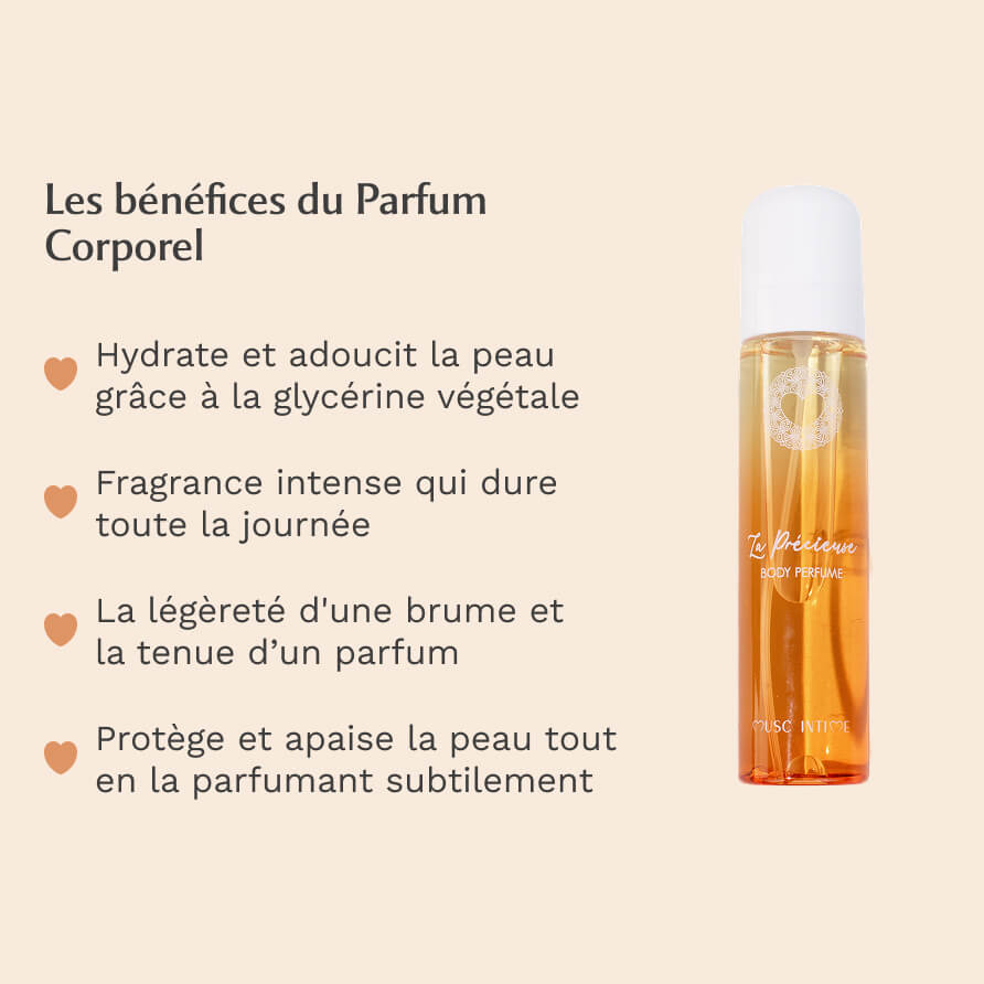 Parfum Corps + parfum cheveux - Amber Flower