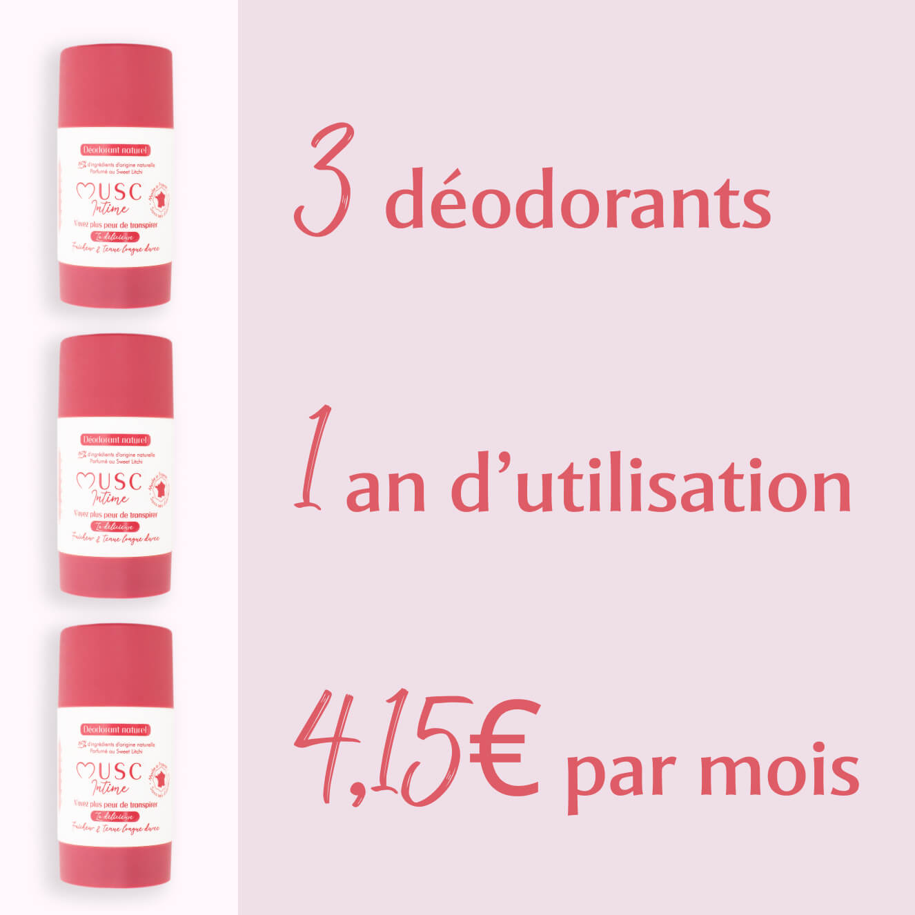 Déodorant au Sweet Litchi - La Délicieuse