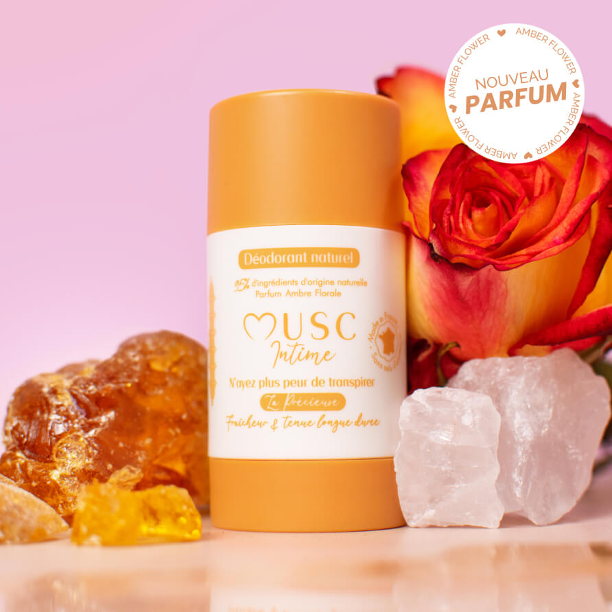Déodorant naturel - Amber Flower