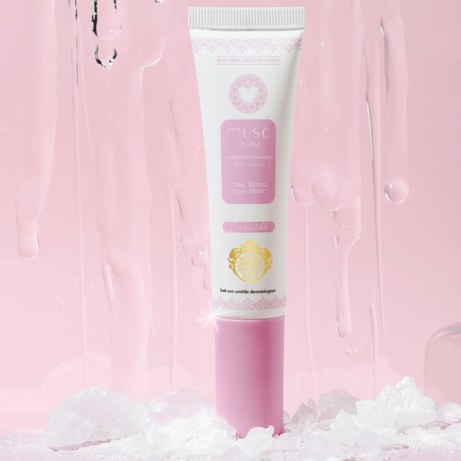 Gel parfumant (30 ml) au Musc Blanc  - L'irrésistible