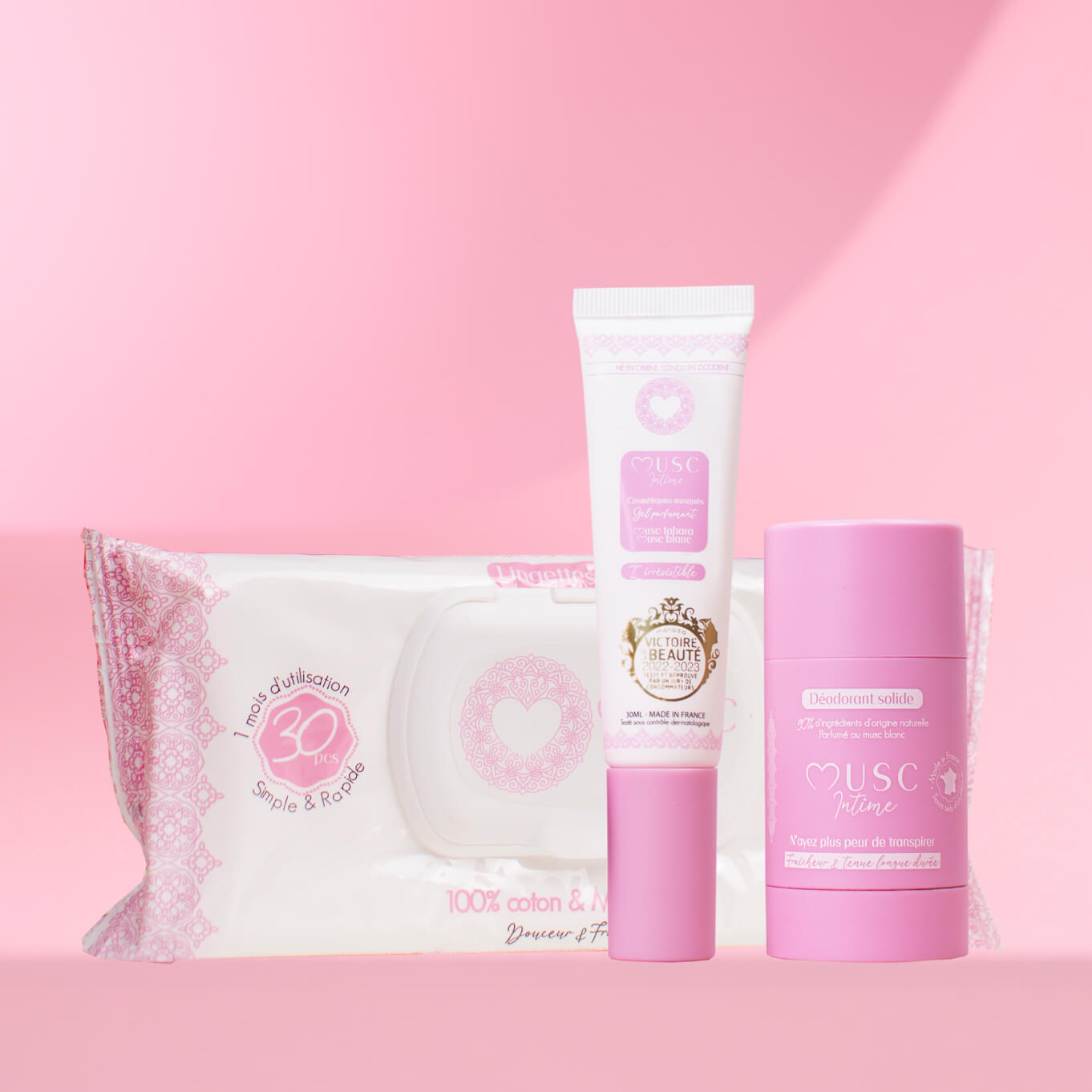 Les indispensables au Musc Blanc