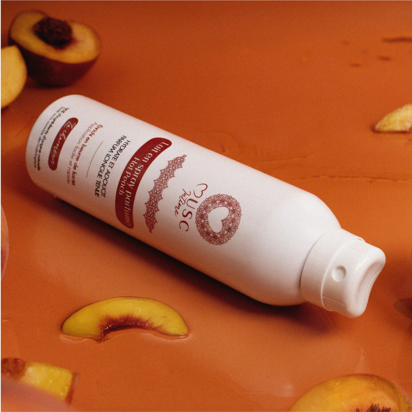 Lait en spray parfumé Hot Peach - La Charmeuse