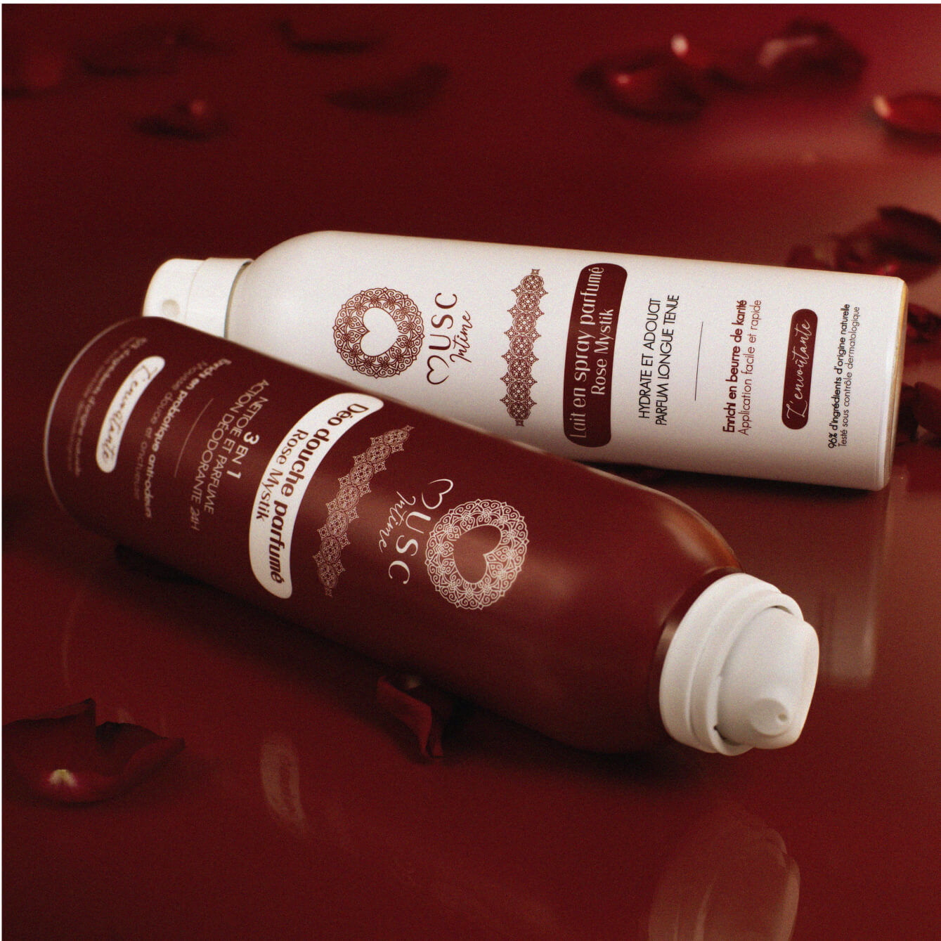 Lait en spray parfumé à la Rose Mystik