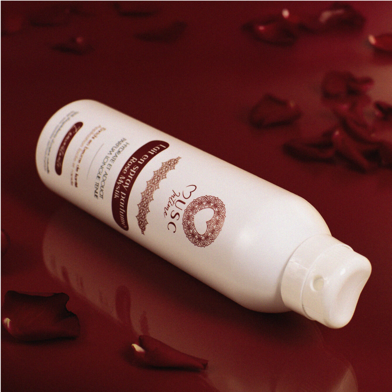 Lait en spray parfumé à la Rose Mystik