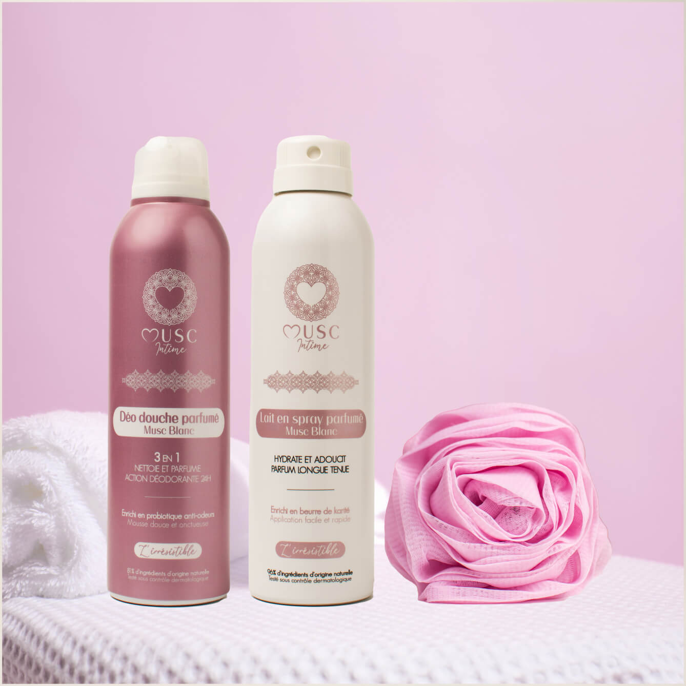 Le rituel douceur au Musc Blanc