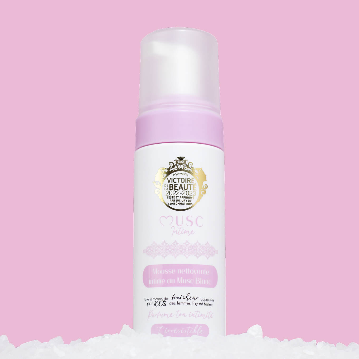 Mousse Nettoyante  intime au Musc Blanc - 150ml