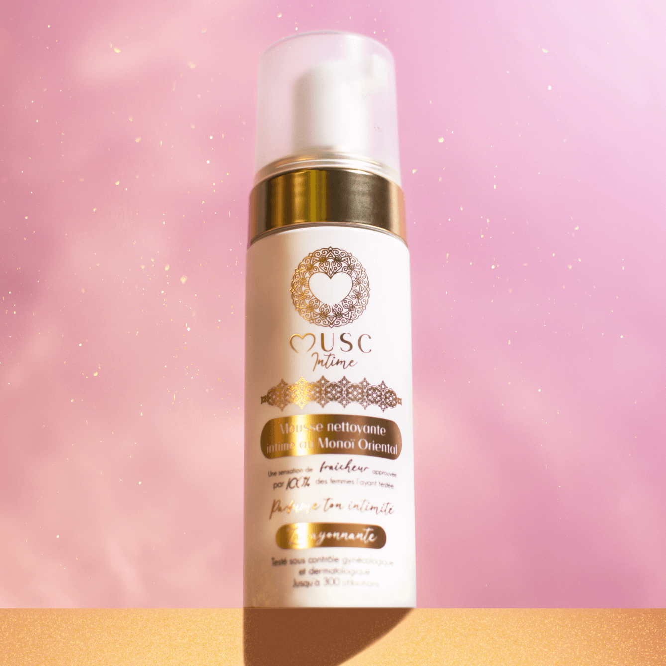 Mousse nettoyante intime au Monoï Oriental - La Rayonnante (150ml)