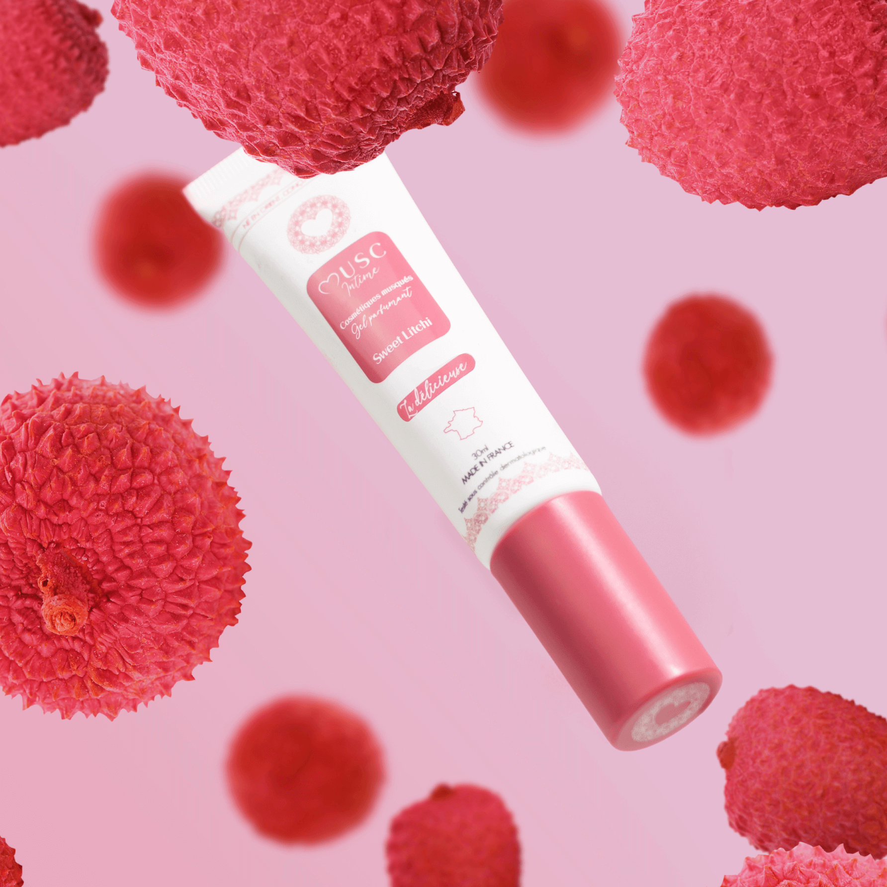 Gel Parfumant au Sweet Litchi - La Délicieuse (30ml)