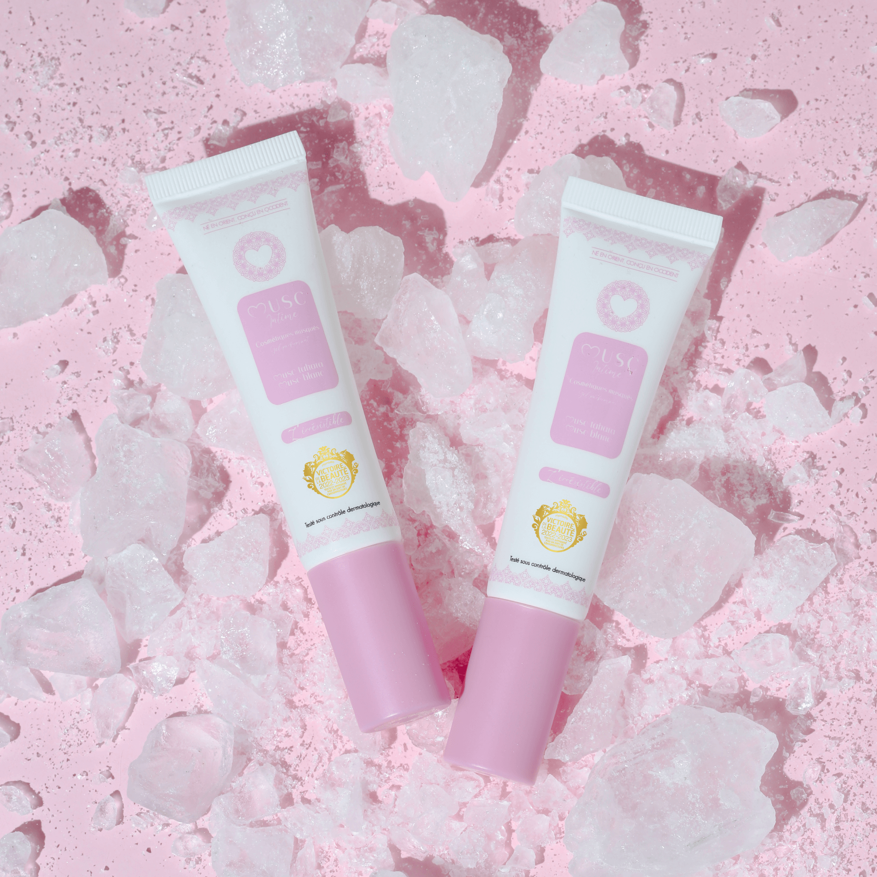 Gel parfumant (30 ml) au Musc Blanc  - L'irrésistible