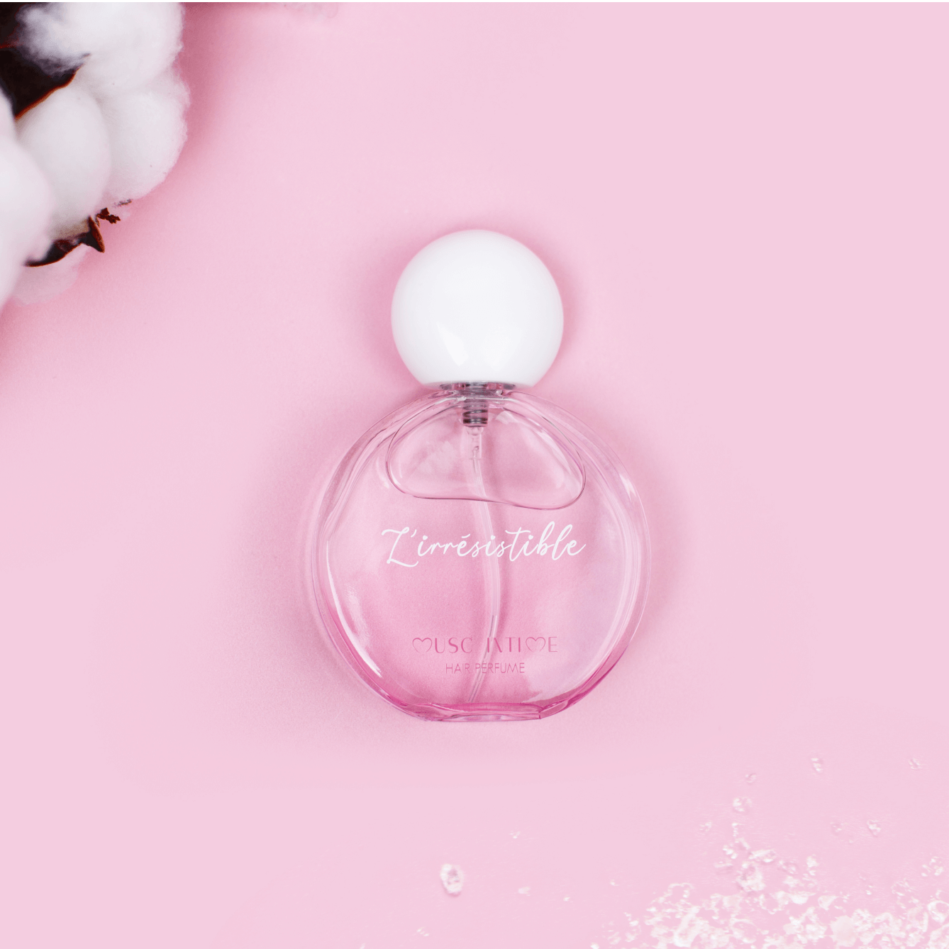 Parfum cheveux au Musc Blanc - L'irrésistible