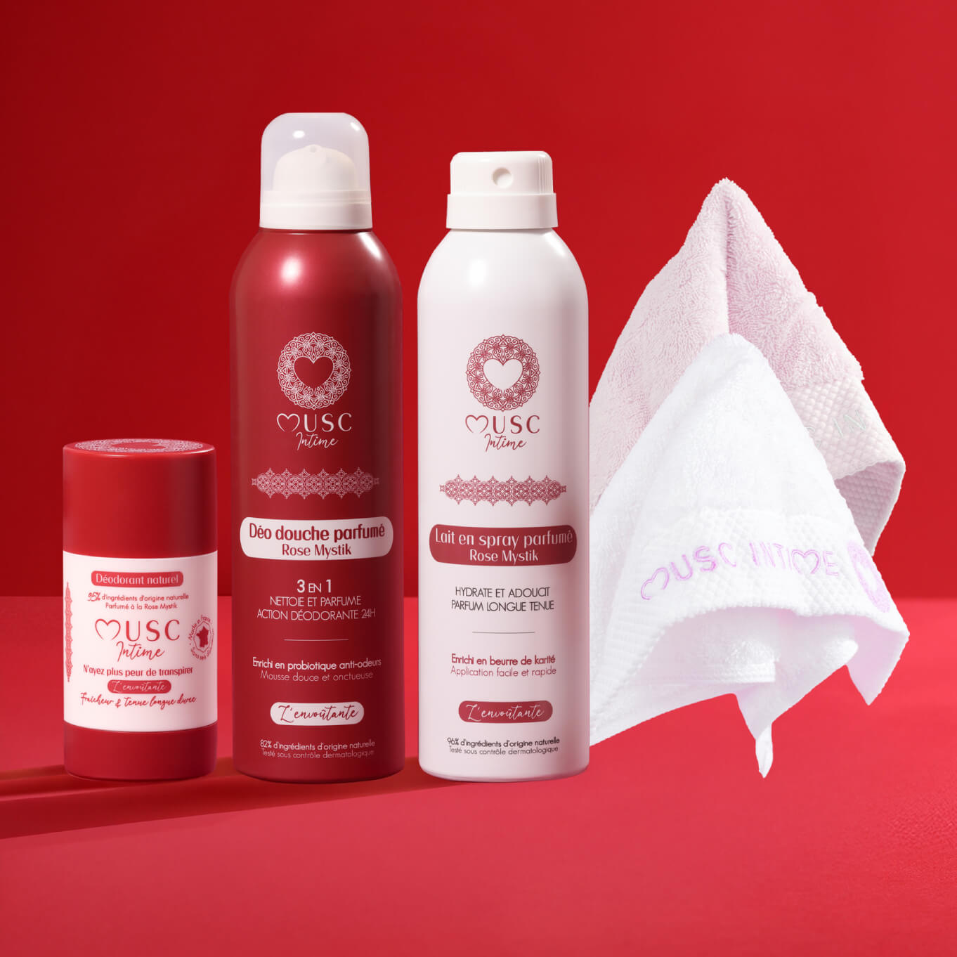 La routine fraîcheur à la Rose Mystik