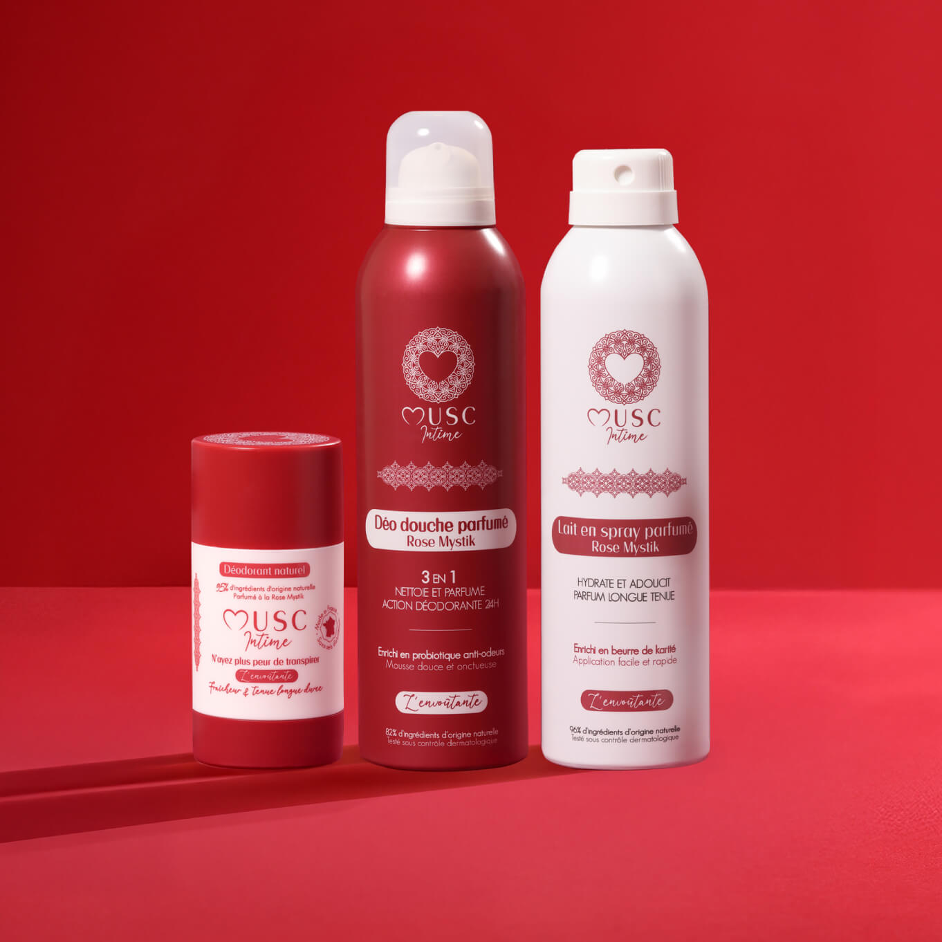 La routine fraîcheur à la Rose Mystik