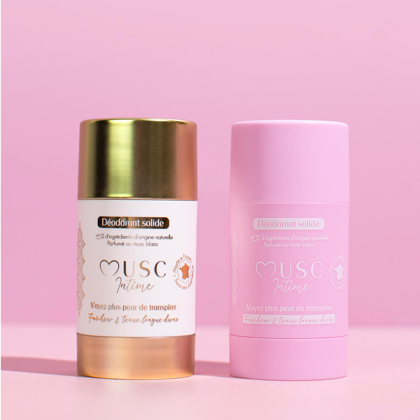 1 Déo Monoï + 1 Déo Musc Blanc