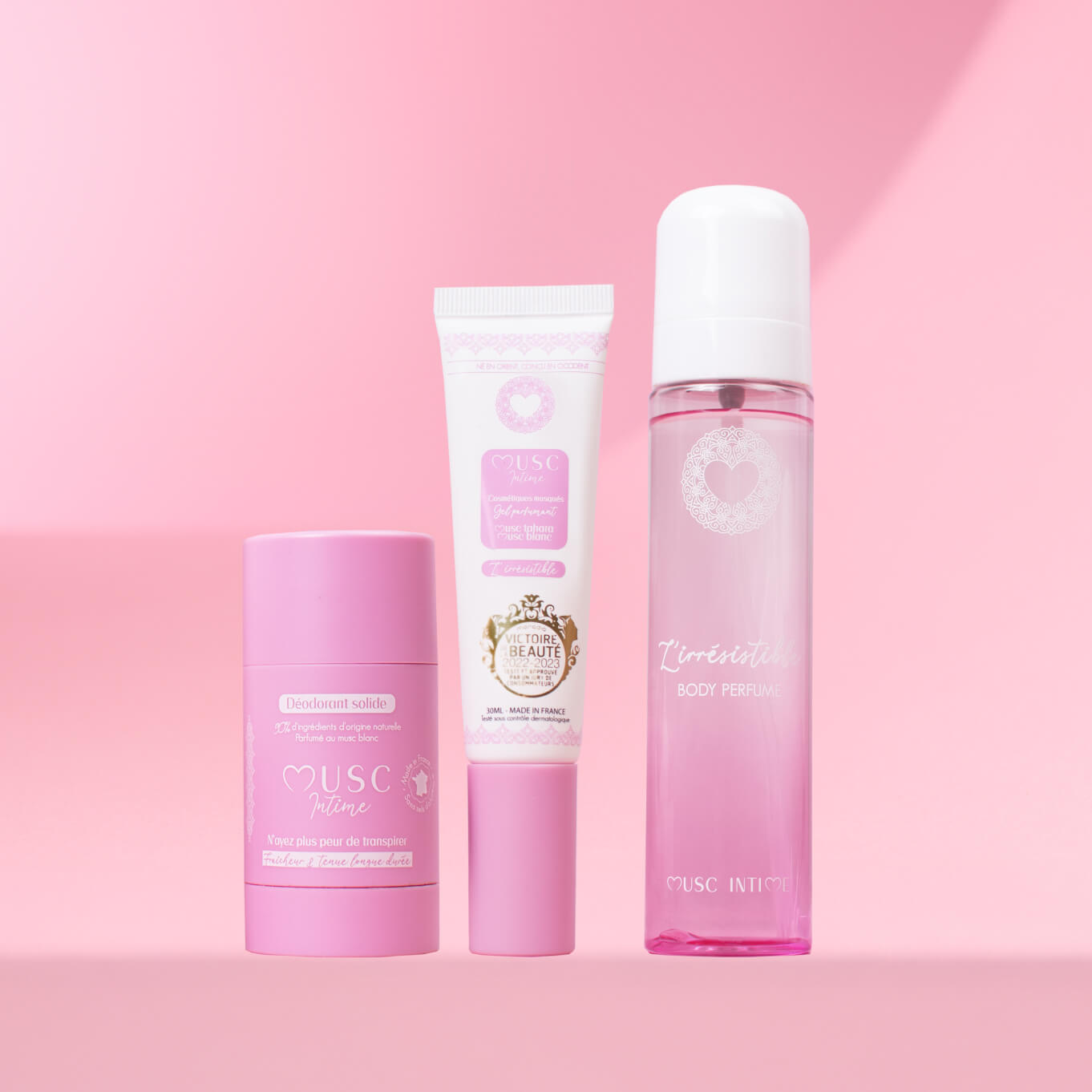 Le rituel parfumé corps au Musc Blanc